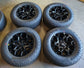2025 Ford F-150 18 Inch OEM Gloss Black Wheel Tire Set of 4 Take Off
