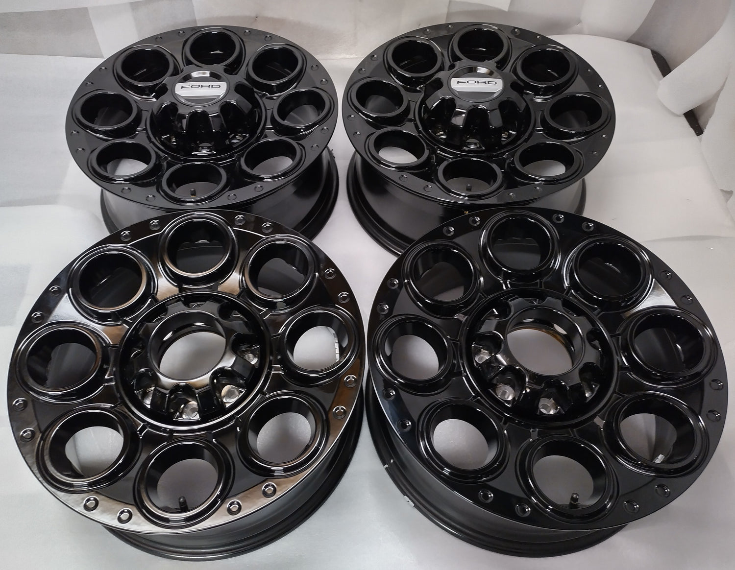 2024-2026 Ford F250 F350 Tremor OEM 20" Gloss Black Wheel Rim Set of 4 PC3J1007AA 10484 8x170
