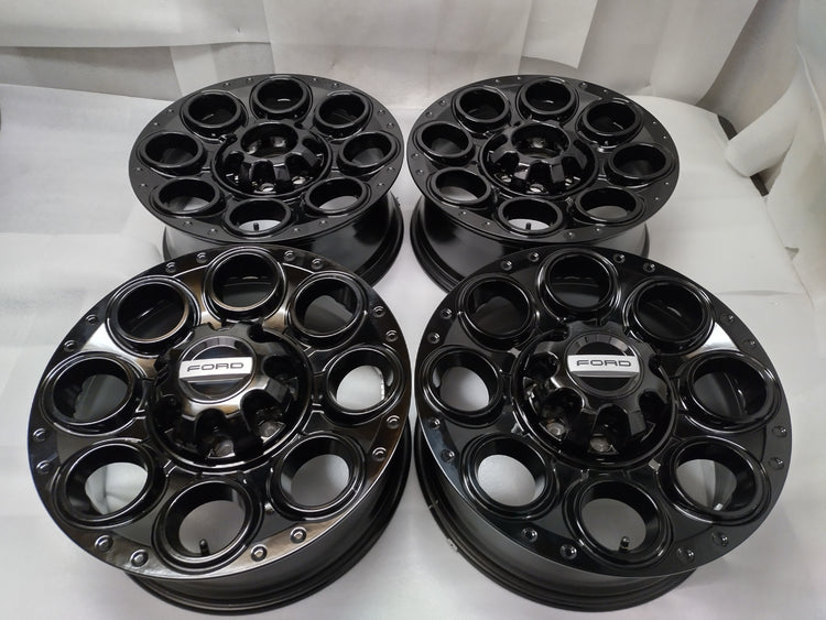 2024-2026 Ford F250 F350 Tremor OEM 20" Gloss Black Wheel Rim Set of 4 PC3J1007AA 10484 8x170
