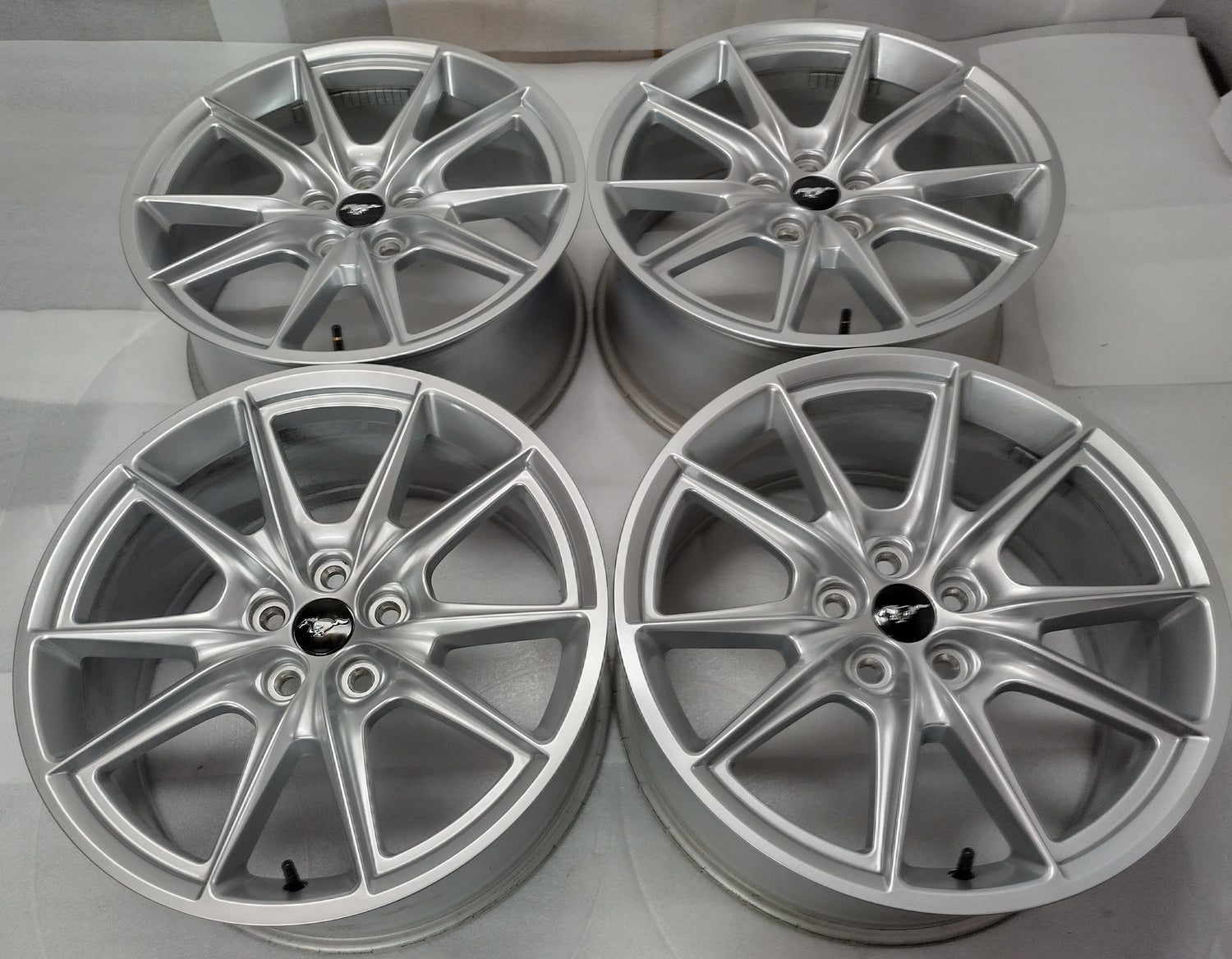 2006-2026 Ford Mustang GT OEM 19" Silver Wheel Rim Set of 4 | PR3C1007CA 10597

