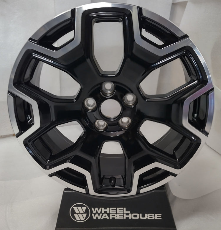 2021-2026 Ford Bronco Sport Factory 18 inch Machined Gloss Black Wheel Rim Single OEM R1PC1007BA
