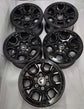 2021-2026 Ford Bronco Sasquatch 17 Inch OEM Black Silver Beadlock Wheel Rim Set of 5 Take-Off N2DC1007C1A 10388B
