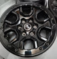2021-2026 Ford Bronco Sasquatch OEM 17" Black Silver Beadlock Wheel/Rim Set of 5 | N2DC1007C1A | 10388B