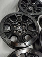 2021-2026 Ford Bronco Sasquatch OEM 17" Black Silver Beadlock Wheel/Rim Set of 5 | N2DC1007C1A | 10388B