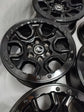 2021-2026 Ford Bronco Sasquatch OEM 17" Black Silver Beadlock Wheel/Rim Set of 5 | N2DC1007C1A | 10388B