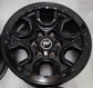 2021-2026 Ford Bronco Sasquatch OEM 17" Black Silver Beadlock Wheel/Rim Set of 5 | N2DC1007C1A | 10388B