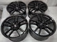 2020-2022 Ford Mustang Shelby GT500 OEM 20" Gloss Black Wheels Rims Set of 4 KR3V1007AA KR3V1007BB
