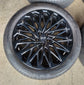 2024–2026 Hyundai Palisade Calligraphy OEM Gloss Black 21" Wheels & Pirelli Tires, 52910P9410 Set of 4 74851