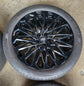 2024–2026 Hyundai Palisade Calligraphy OEM Gloss Black 21" Wheels & Pirelli Tires, 52910P9410 Set of 4 74851