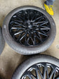 2024–2026 Hyundai Palisade Calligraphy OEM Gloss Black 21" Wheels & Pirelli Tires, 52910P9410 Set of 4 74851