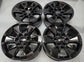 1999–2026 Chevy Silverado GMC Sierra 1500 OEM 5908 Gloss Black 17" Wheels 23377010 Set of 4