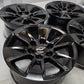 1999–2026 Chevy Silverado GMC Sierra 1500 OEM 5908 Gloss Black 17" Wheels 23377010 Set of 4