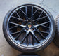 2017-2023 Porsche Panamera OEM Black BBS 21" Wheels Tires 971601025D 971601025K Set of 4 Pirelli PZero