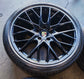 2017-2023 Porsche Panamera OEM Black BBS 21" Wheels Tires 971601025D 971601025K Set of 4 Pirelli PZero