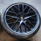 2017-2023 Porsche Panamera OEM Black BBS 21" Wheels Tires 971601025D 971601025K Set of 4 Pirelli PZero