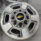2019 Chevy Silverado HD2500 HD3500 SRW 17" OEM Wheels & Caps Set of 4 | 9597727 5500