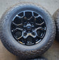 Sold 2025–2026 Ford F-150 OEM 18" Gloss Black Wheels & Falken 265/70/18 A/T4W Tires, ML341007BA 10340 Set of 4