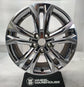used Toyota Sienna 18-inch chrome clad split-spoke OEM wheel with five lug holes and visible rim blemishes