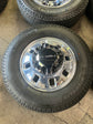 Sold Six 2025 GMC Sierra Denali 3500 HD Dually Factory 18 Wheels Tires Rims OEM 8x210