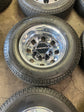 Sold Six 2025 GMC Sierra Denali 3500 HD Dually Factory 18 Wheels Tires Rims OEM 8x210