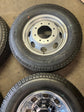 Sold Six 2025 GMC Sierra Denali 3500 HD Dually Factory 18 Wheels Tires Rims OEM 8x210