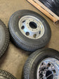 Sold Six 2025 GMC Sierra Denali 3500 HD Dually Factory 18 Wheels Tires Rims OEM 8x210