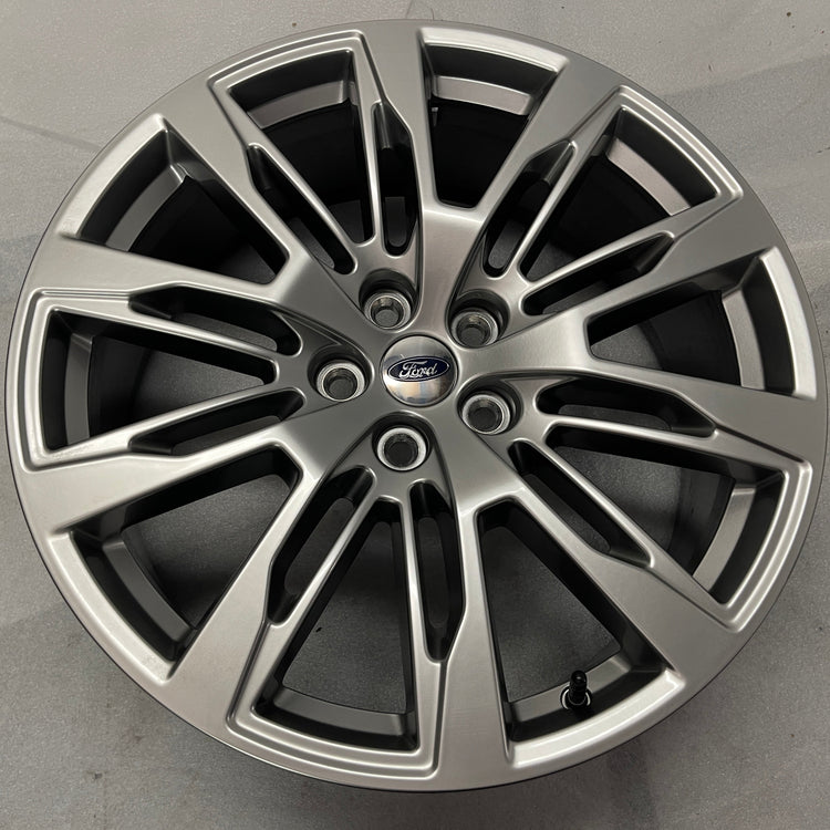 2020-2027 Ford Explorer OEM 20 inch Hyper Silver Wheel Rim Single
