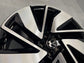 2024-2026 Volkswagen Atlas Factory 20" Black Machined Wheel Single OEM Original | 3QF601025AC 95720 70115