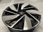 2024-2026 Volkswagen Atlas Factory 20" Black Machined Wheel Single OEM Original | 3QF601025AC 95720 70115