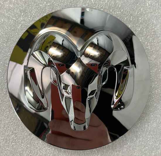 Sold Single MOPAR OEM Chrome Center Cap for 2014-2018 RAM 2500 3500 SRW Trucks