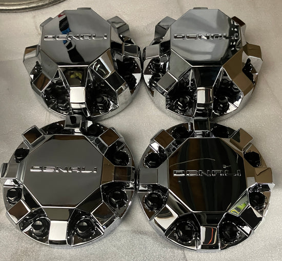 Sold Four Center Caps for 2024 2025 2026 GMC Sierra Denali 3500 DRW 84859693 OEM