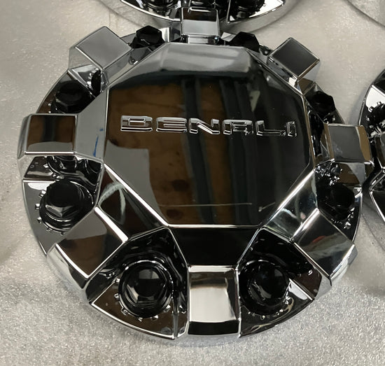 Sold Four Center Caps for 2024 2025 2026 GMC Sierra Denali 3500 DRW 84859693 OEM