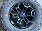 2026 Ford Bronco Badlands OEM 17" Black Wheel/Rim Tire Set of 5 | P1WC1007A1A