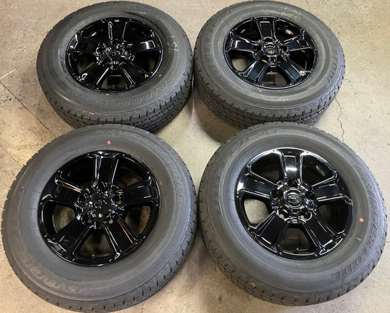 2020 Toyota Tundra Factory 18 Wheels Tires OEM Rims 75156 Sequoia Gloss Black 5x150