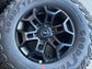 2026 Ford Bronco Badlands OEM 17" Black Wheel/Rim Tire Set of 5 | P1WC1007A1A