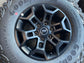 2026 Ford Bronco Badlands OEM 17" Black Wheel/Rim Tire Set of 5 | P1WC1007A1A
