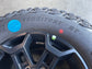 2026 Ford Bronco Badlands OEM 17" Black Wheel/Rim Tire Set of 5 | P1WC1007A1A