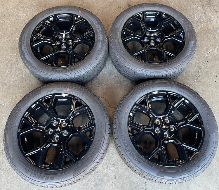 2021-2026 Ford Maverick 19" Gloss Black OEM Wheel/Rim Tire Set of 4 | VZ6J1007AA | 10683A
