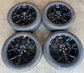 2021-2026 Ford Maverick 19" Gloss Black OEM Wheel/Rim Tire Set of 4 | VZ6J1007AA | 10683A
