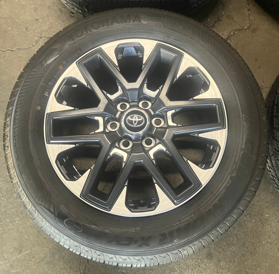 2025 Toyota Tundra Factory 20 Wheels Tires OEM Rims Yokohama 265/60/20