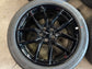 2025 2026 Ford Mustang GT OEM 19" Gloss Black Wheel/Rim Tire Set of 4 | PR3J-1007-GA 10597 | 255/40R19