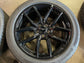 2025 2026 Ford Mustang GT OEM 19" Gloss Black Wheel/Rim Tire Set of 4 | PR3J-1007-GA 10597 | 255/40R19