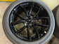 2025 2026 Ford Mustang GT OEM 19" Gloss Black Wheel/Rim Tire Set of 4 | PR3J-1007-GA 10597 | 255/40R19