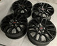 Four 2025 Factory TRD Toyota Tundra 20 Wheels OEM Rims Black PT946-34220