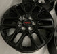 Four 2025 Factory TRD Toyota Tundra 20 Wheels OEM Rims Black PT946-34220