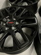 Four 2025 Factory TRD Toyota Tundra 20 Wheels OEM Rims Black PT946-34220