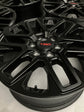 Four 2025 Factory TRD Toyota Tundra 20 Wheels OEM Rims Black PT946-34220