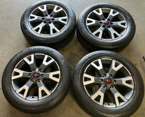 Four 2026 Toyota 4Runner TRD Sport Factory 20 Wheels Tires OEM Rim 2025 Tacoma Dunlop