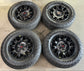 2025-2026 Toyota Tacoma TRD 18 inch Semi Gloss Black OEM Wheel Rim Tire Set of 4, PTR56-35242, Goodyear Territory AT 265/65R18, Interchange NA
