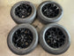 2024-2026 Ford F-150 OEM 18x8.5 Gloss Black Wheel/Rim Tire Set of 4 take-off, 6x135, OEM ML341007BA, interchange 10340, Hankook Dynapro H/T 265/60R18 110T, DOT 2925
